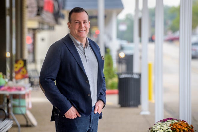 Eric Brinker, president of the Metro Centre, is following in the footsteps of his grandfather Marvin Goodman, who founded the longstanding shopping center in 1971.